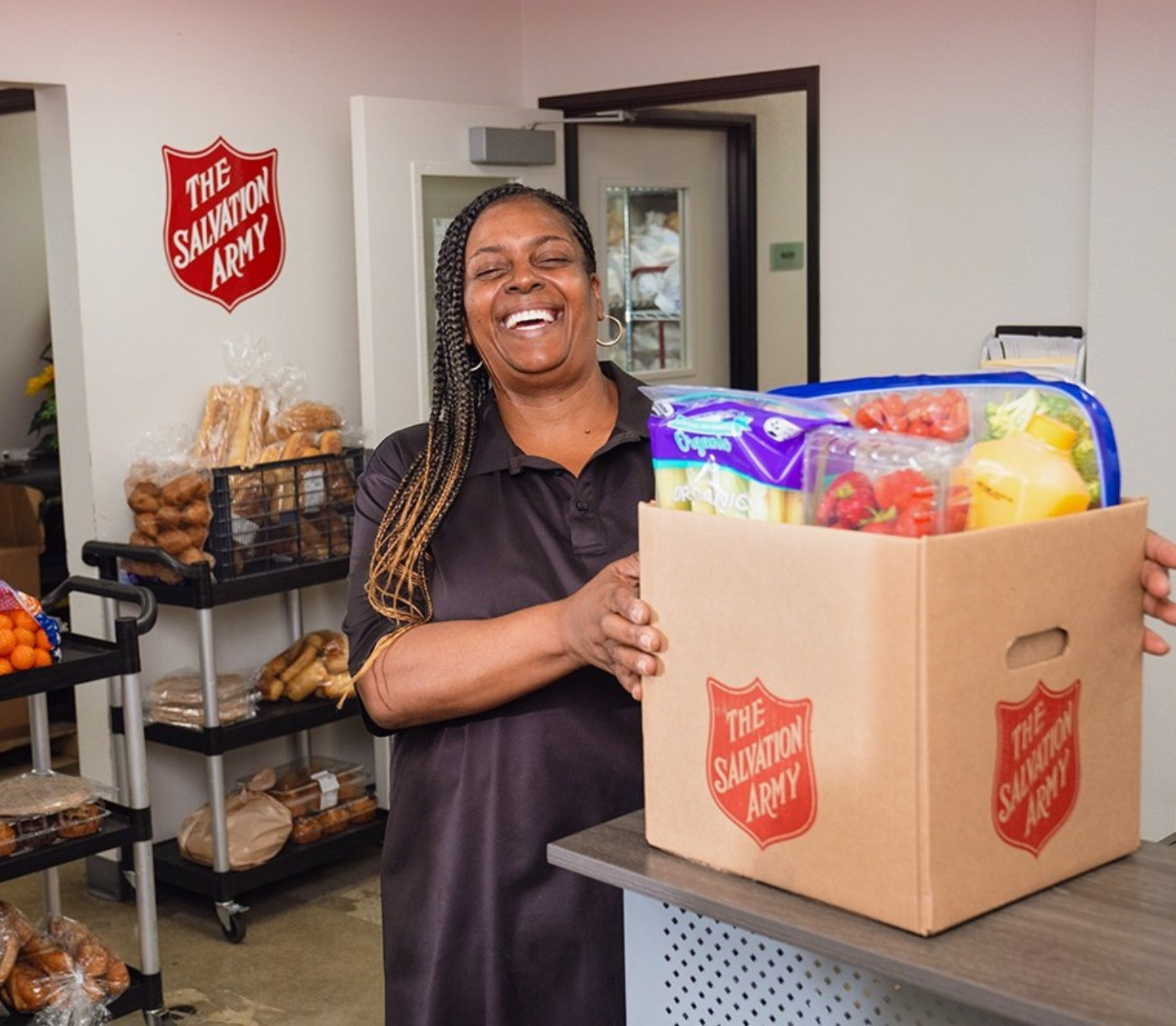 Food bank donation