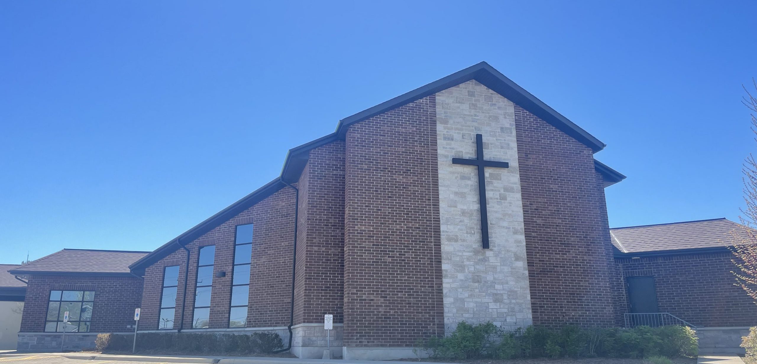 Etobicoke temple facade