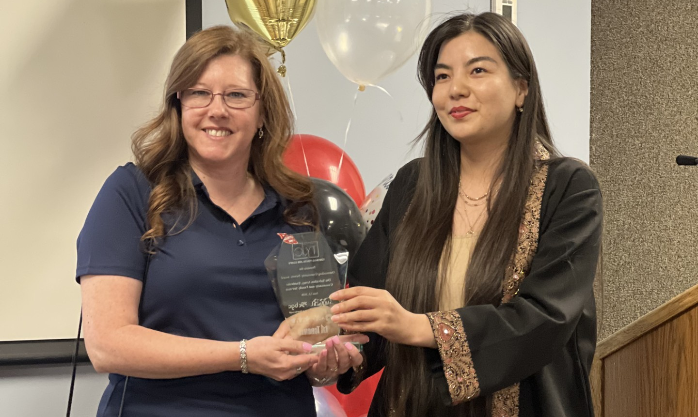 Receiving an Award